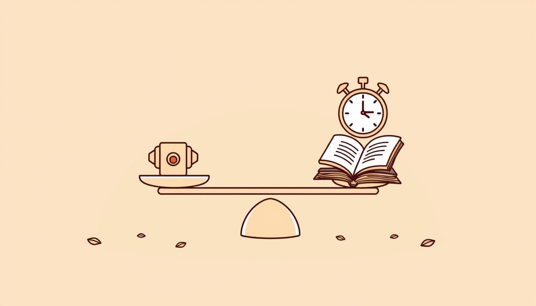 طفل يستخدم جهاز لوحي مع حدود واضحة