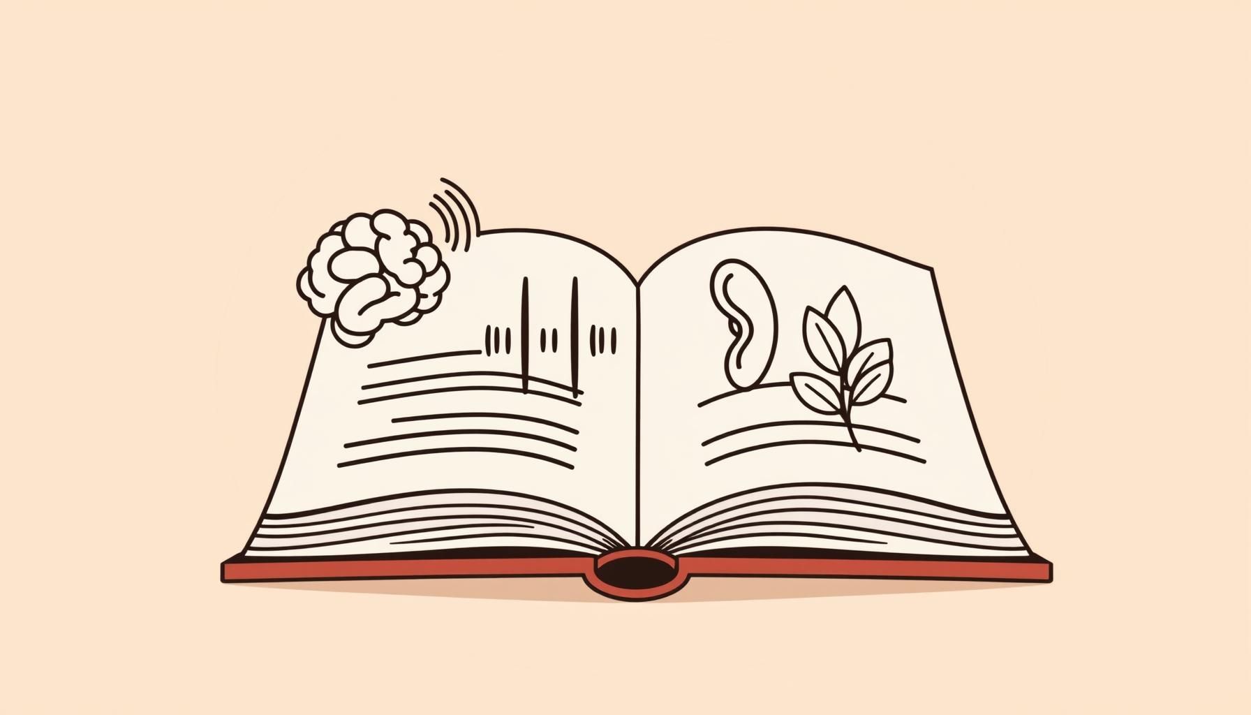 طفل يسمع إلى محتوى تعليمي على جهاز لوحي