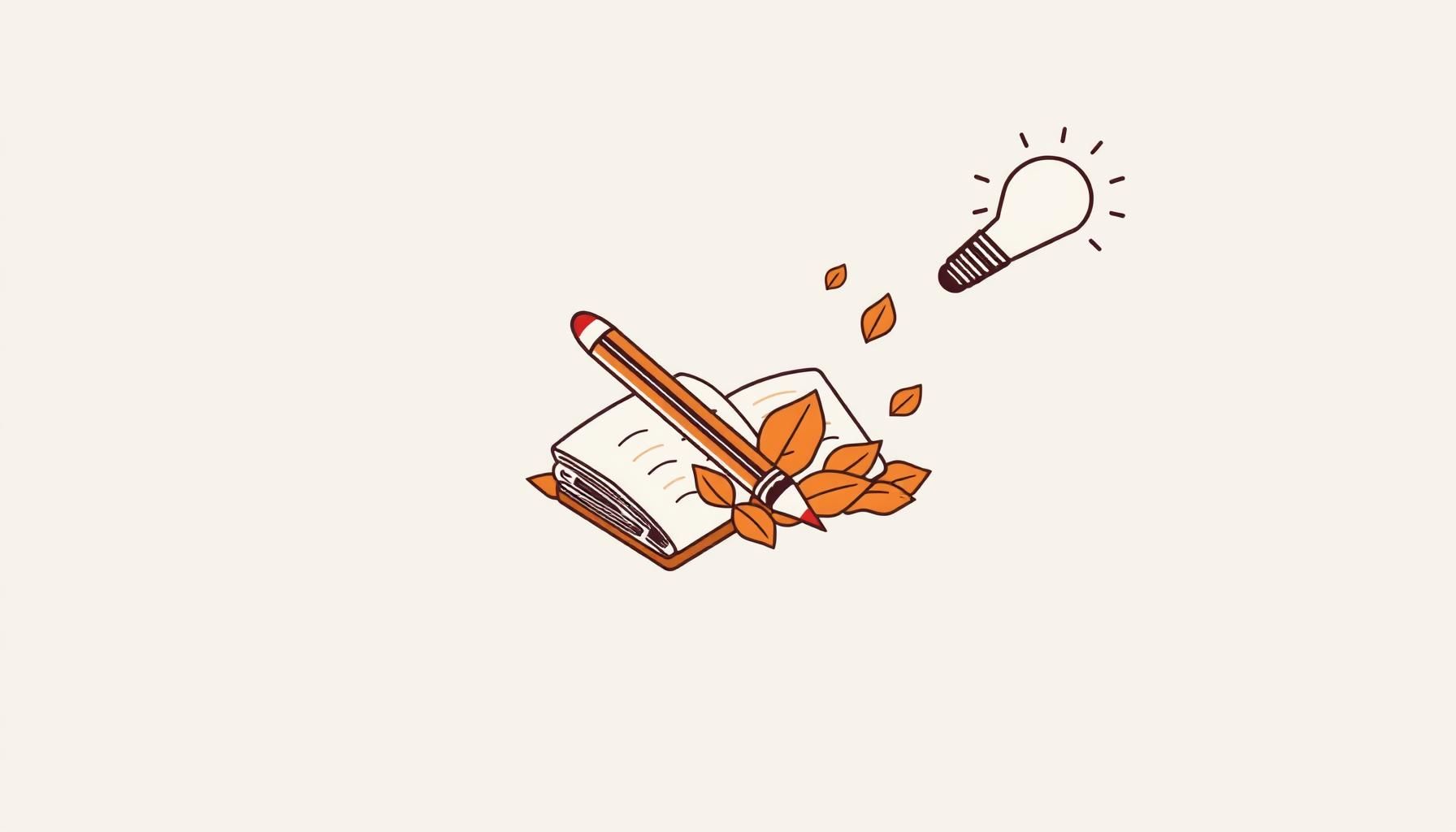 enfant écrivant avec tablette et carnet