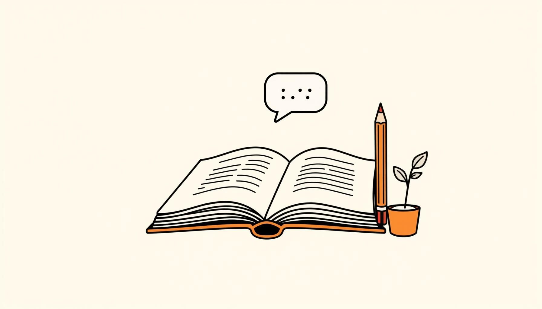 orangtua dan anak menulis bersama AI