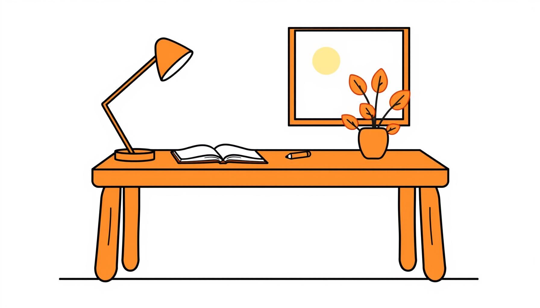 anak belajar menulis dengan cahaya matahari sore