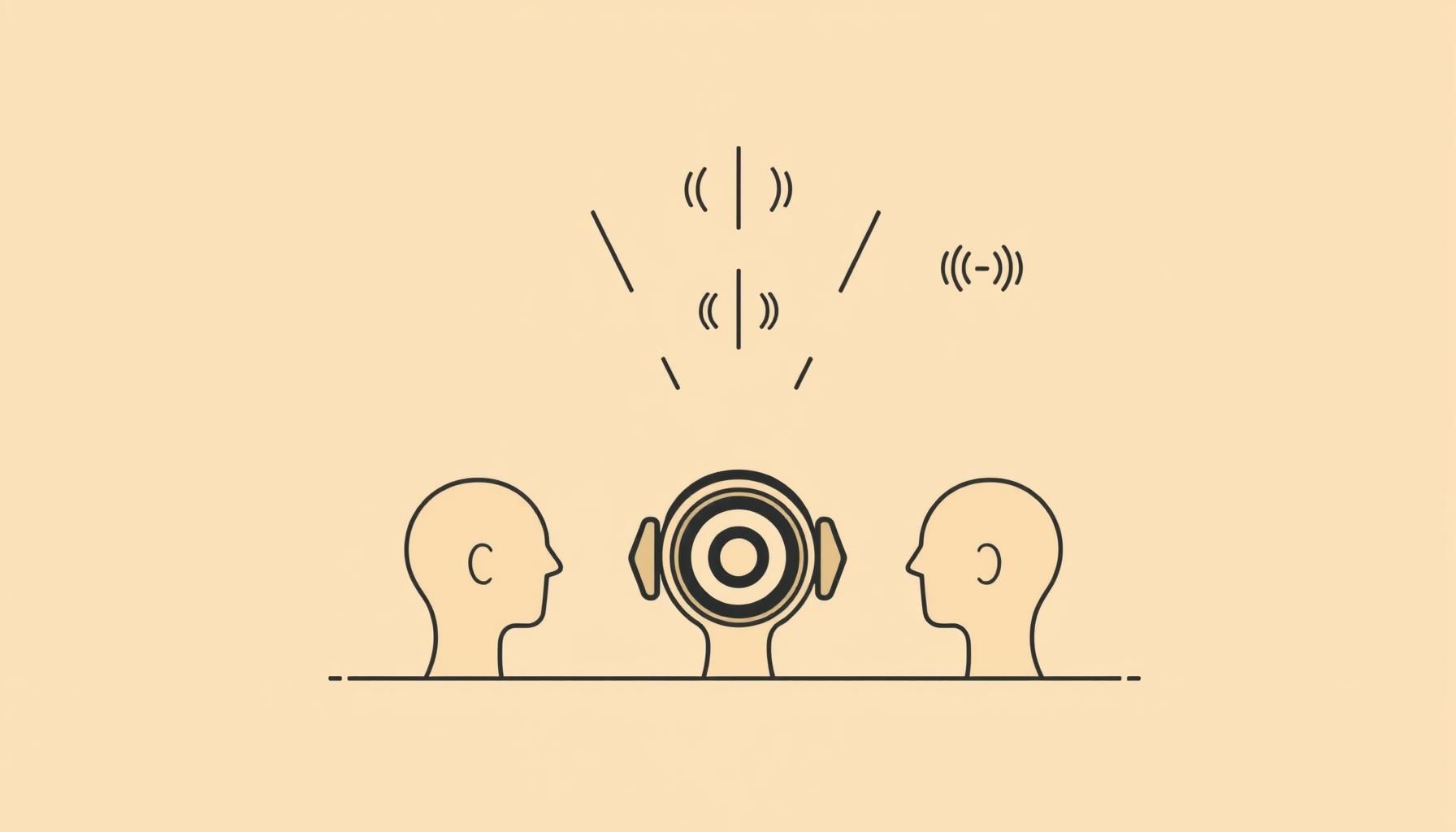 Anak berbeda belajar bersama menggunakan teknologi audio