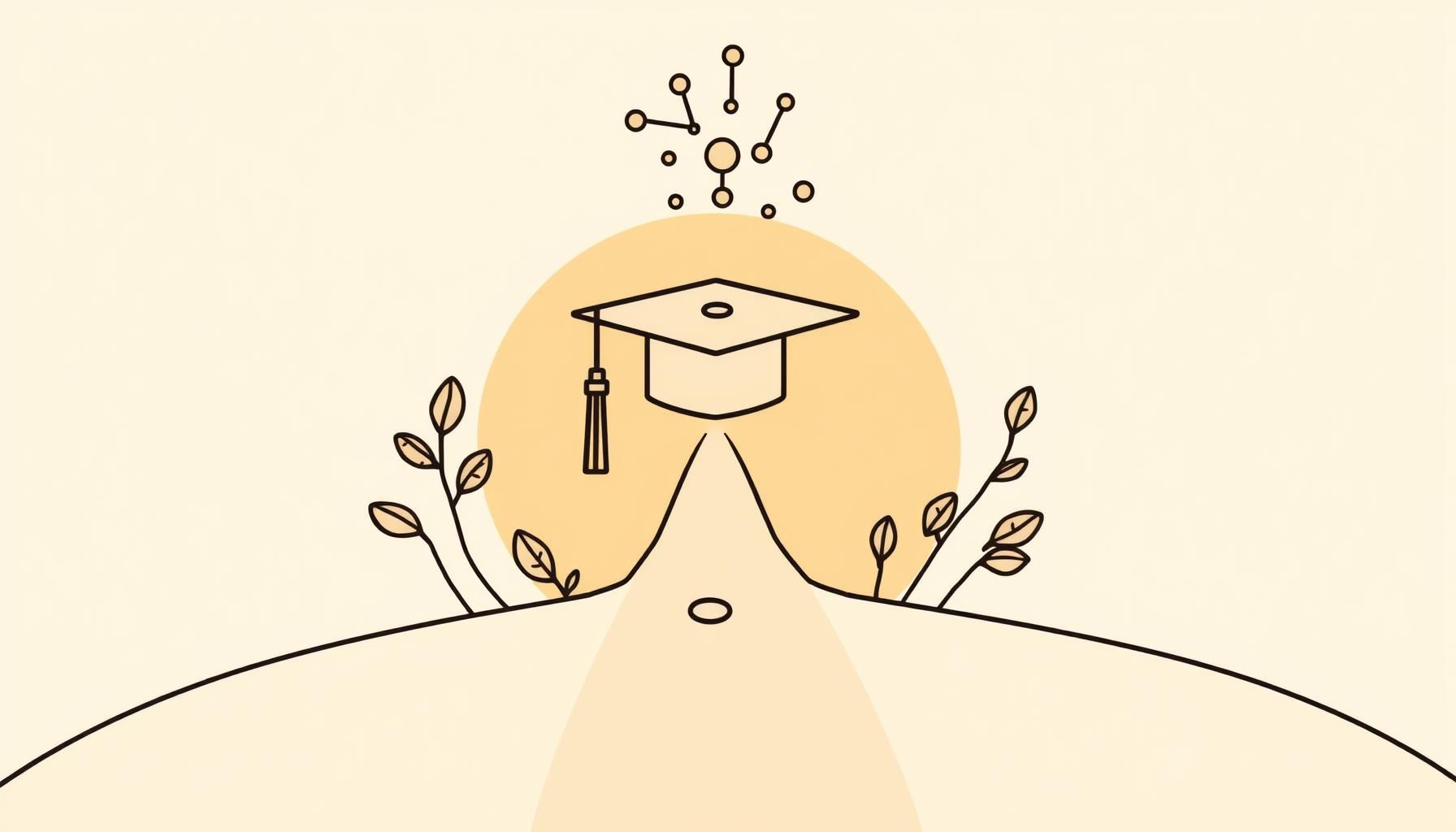 Generasi muda belajar dengan bantuan teknologi AI masa depan