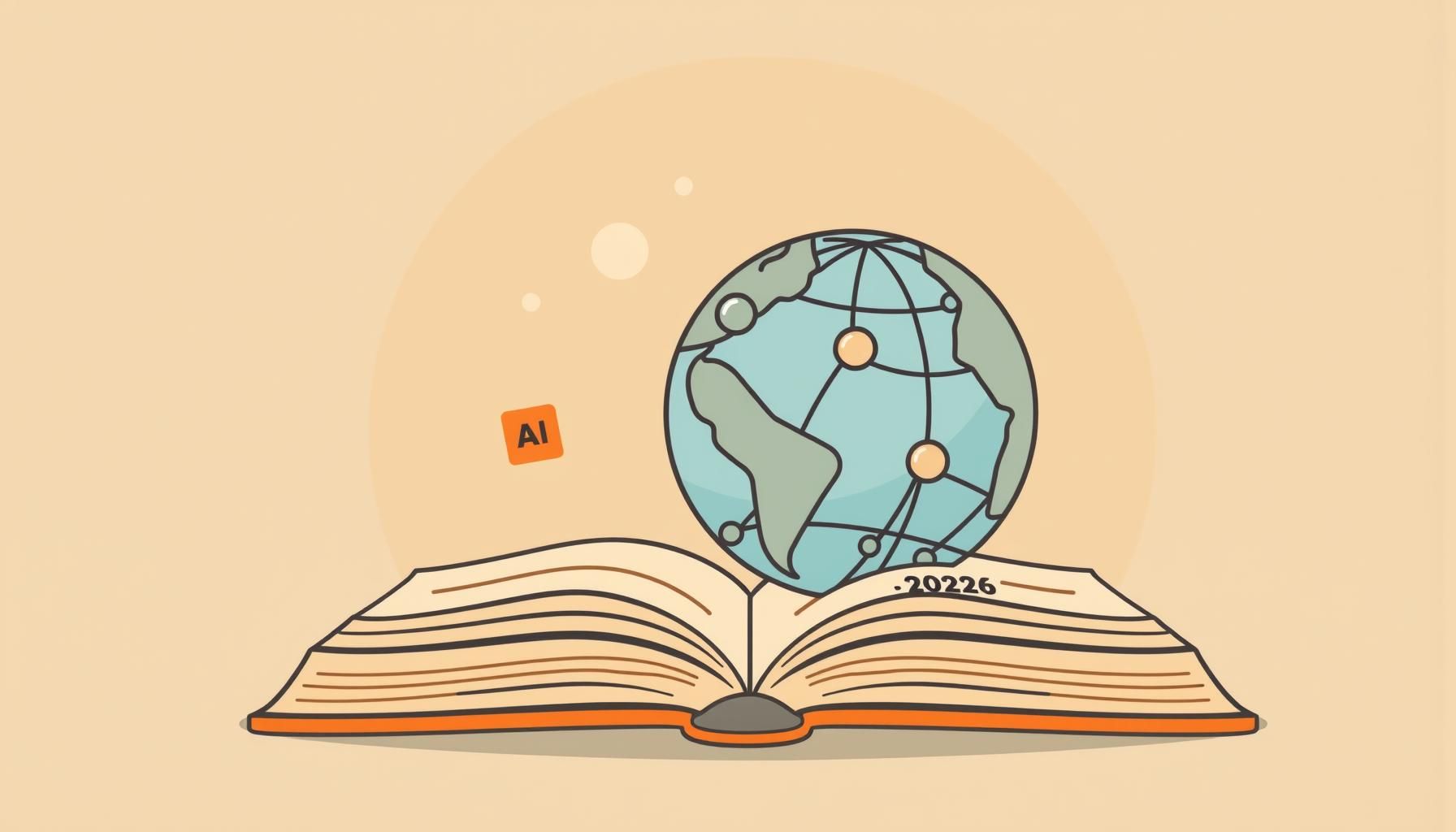 Siswa menggunakan laptop dengan dukungan AI saat belajar