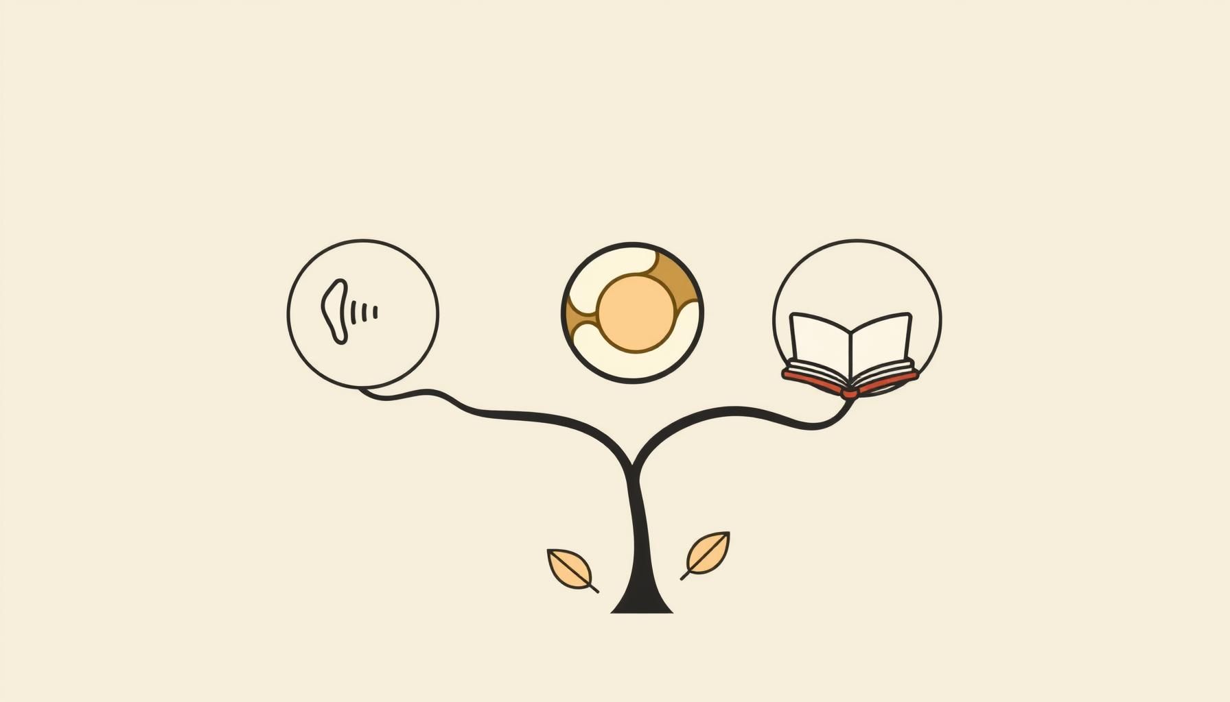 criança ouvindo história em áudio no tablet