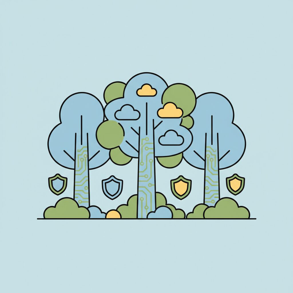 Padre e hija explorando dispositivos digitales juntos