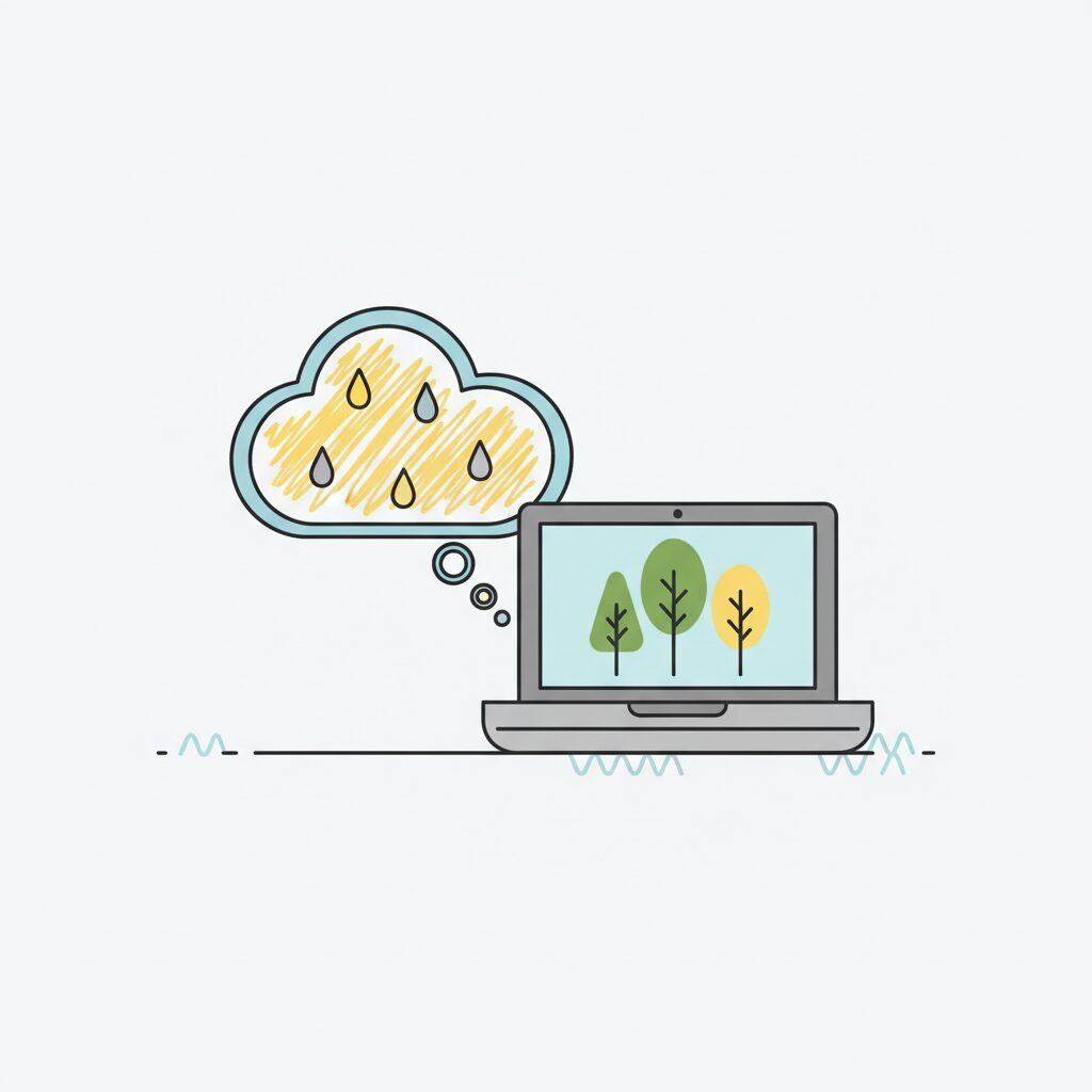 enfant dessinant sur une tablette numérique avec des outils d'IA créative