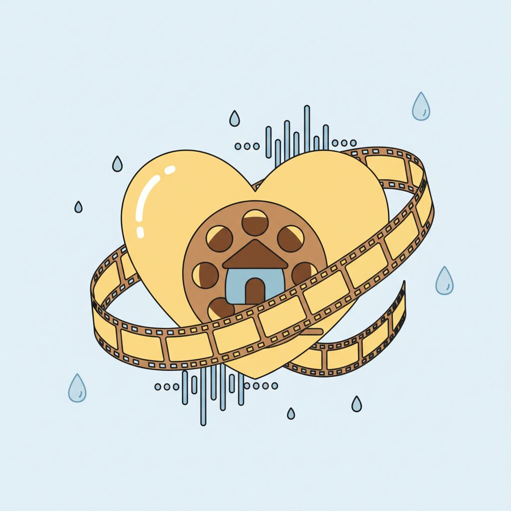 Gia đình đang cùng nhau tạo video với AI