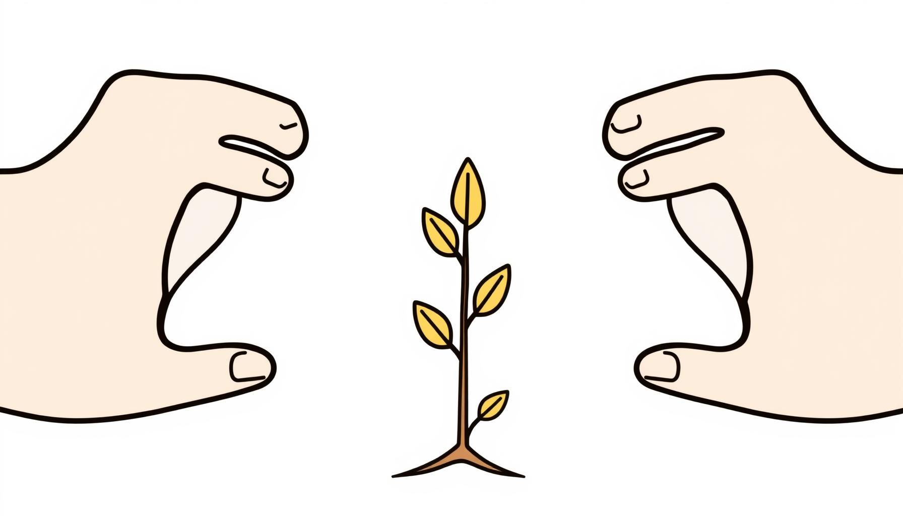 Padre e hijo viendo juntos el amanecer en la montaña como metáfora del futuro