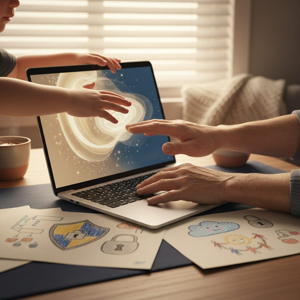 رسم خارطة عائلية لتجربة رقمية سليمة