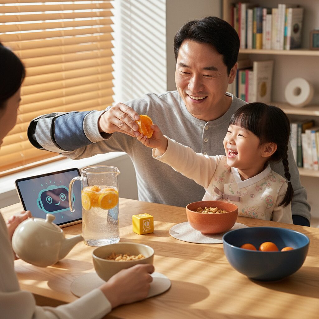 Anak bermain peran sambil belajar konsep privasi digital