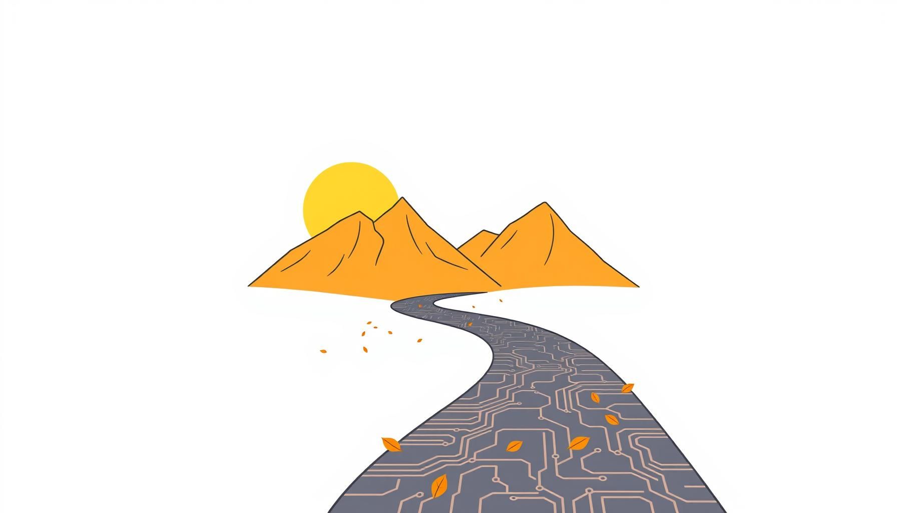 明るい未来を象徴する教育のイメージ