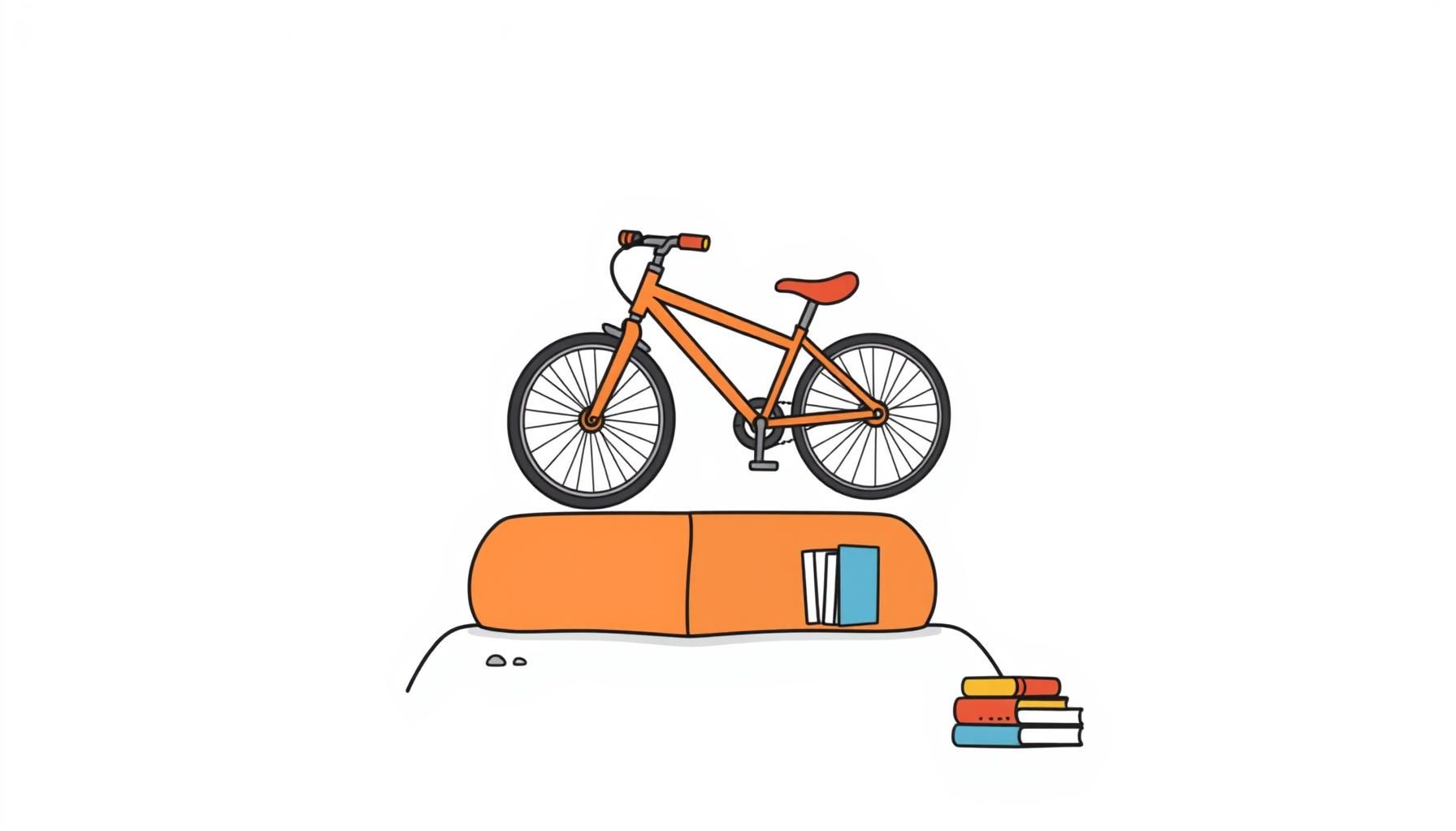 Gambar ayah dan anak bermain sambil jelaskan teknologi