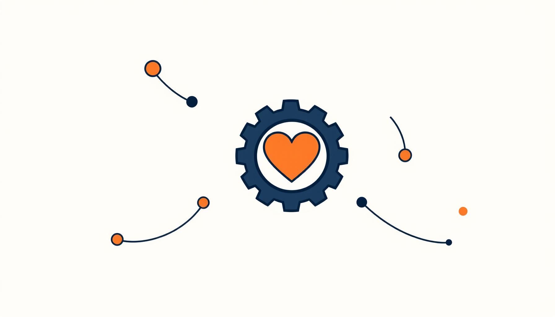 rede de conexões digitais representando IA