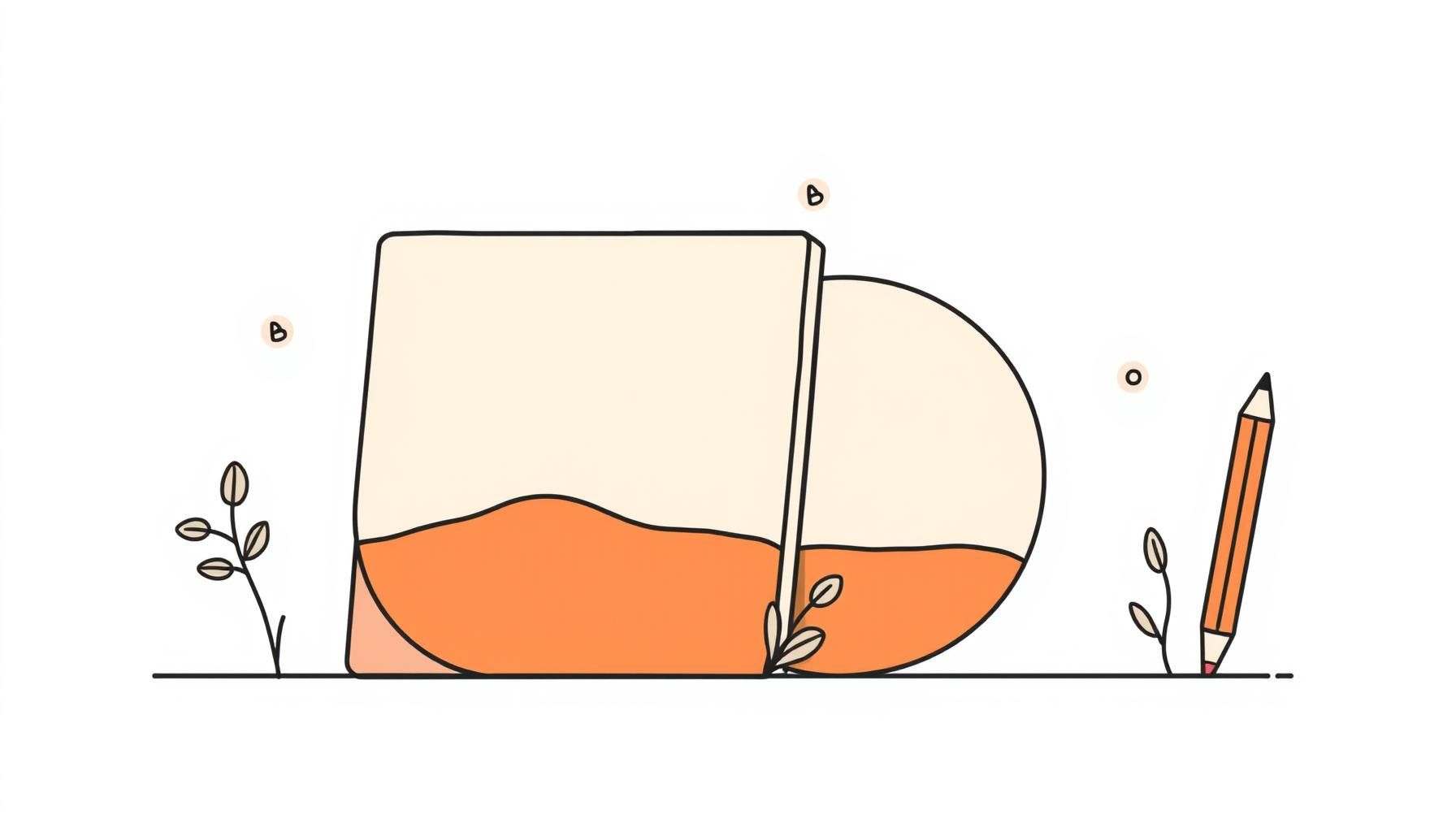 Ilustrasi Buku Sketsa Kreatif Berbasis AI