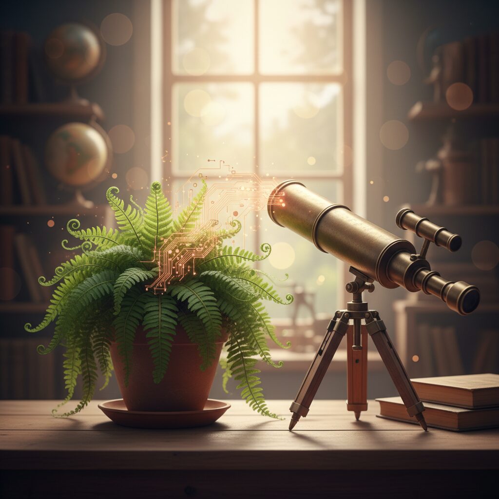 Parent and child exploring something on a tablet together, showing guided supervision.