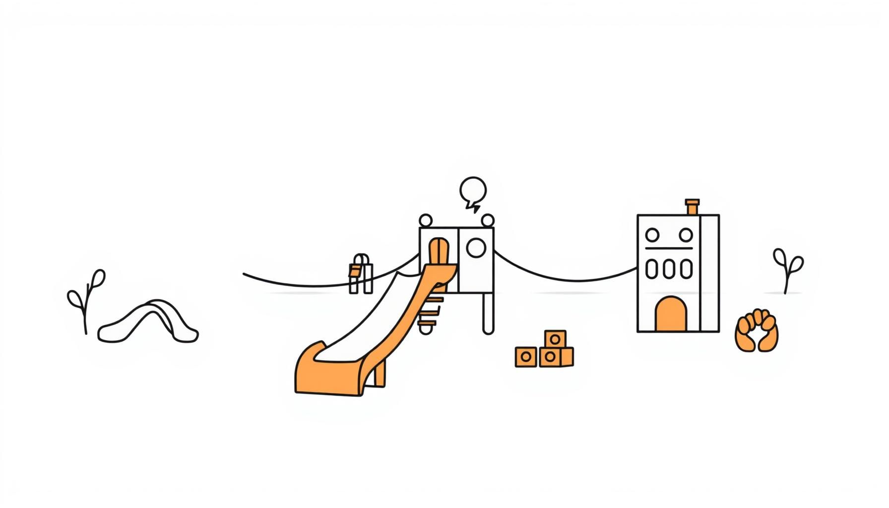 A vibrant autumn leaf mosaic on a sidewalk, symbolizing natural growth and diversity in childhood