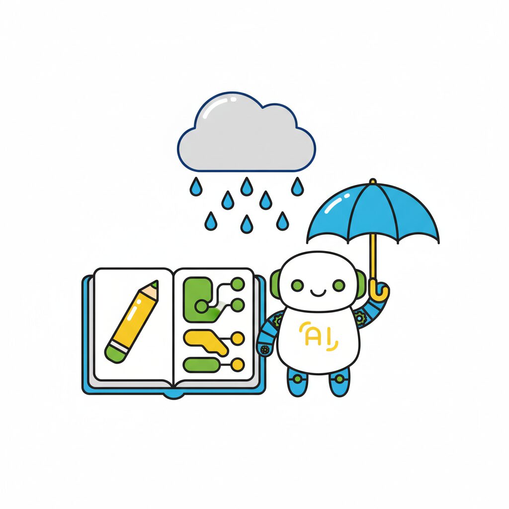 子供が学習している様子