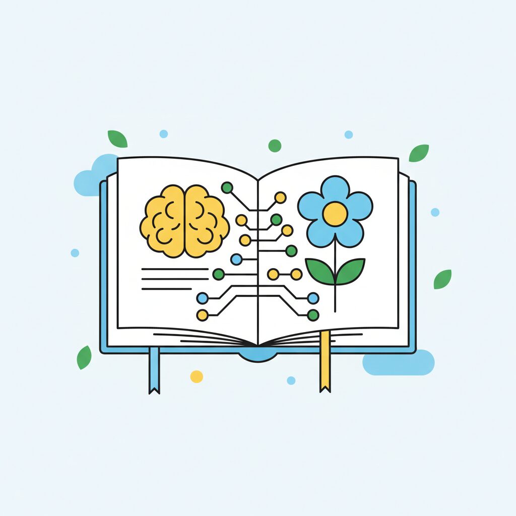 親子で一緒に学ぶAI教育のイメージ