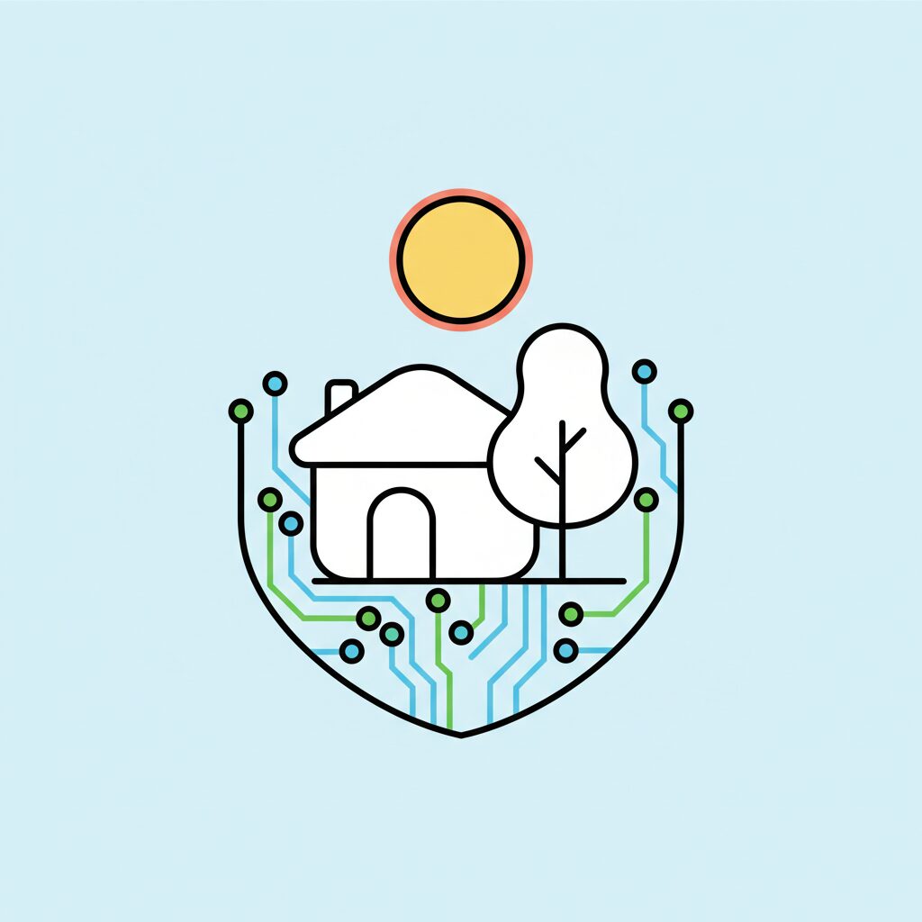 Padre e hija explorando tecnología digital con una tableta