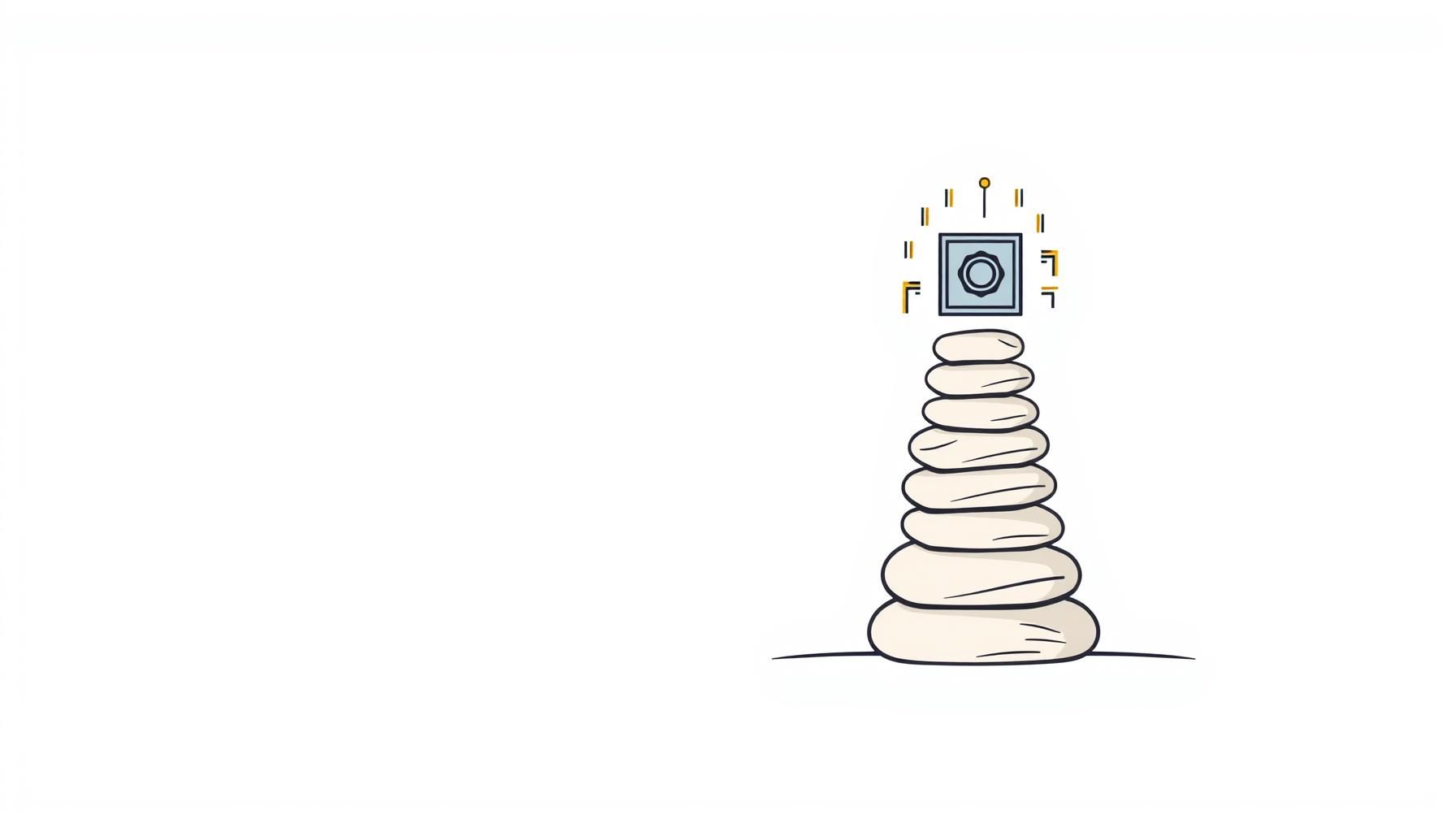 Niño explorando bloques coloridos