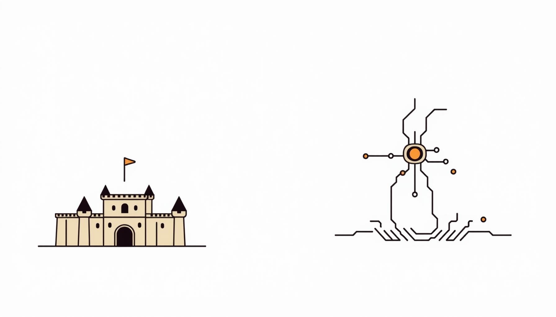 Familia explorando tecnologia en entorno natural