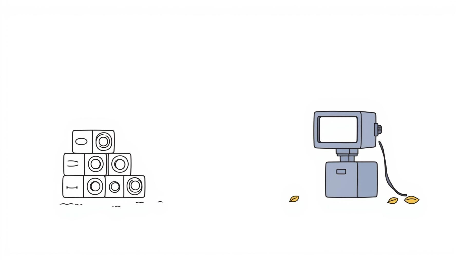 Crianças imaginando paisagens além de telas digitais