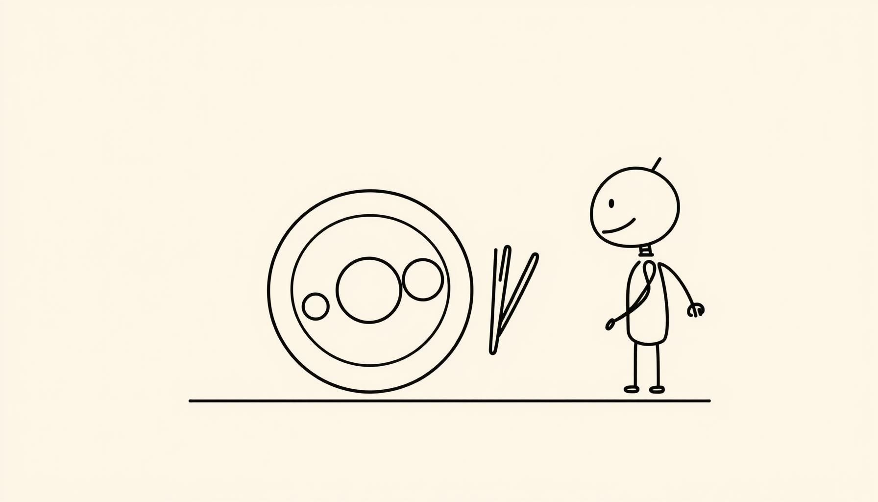 가족 식탁에서 AI 활용 미술 활동하는 모습