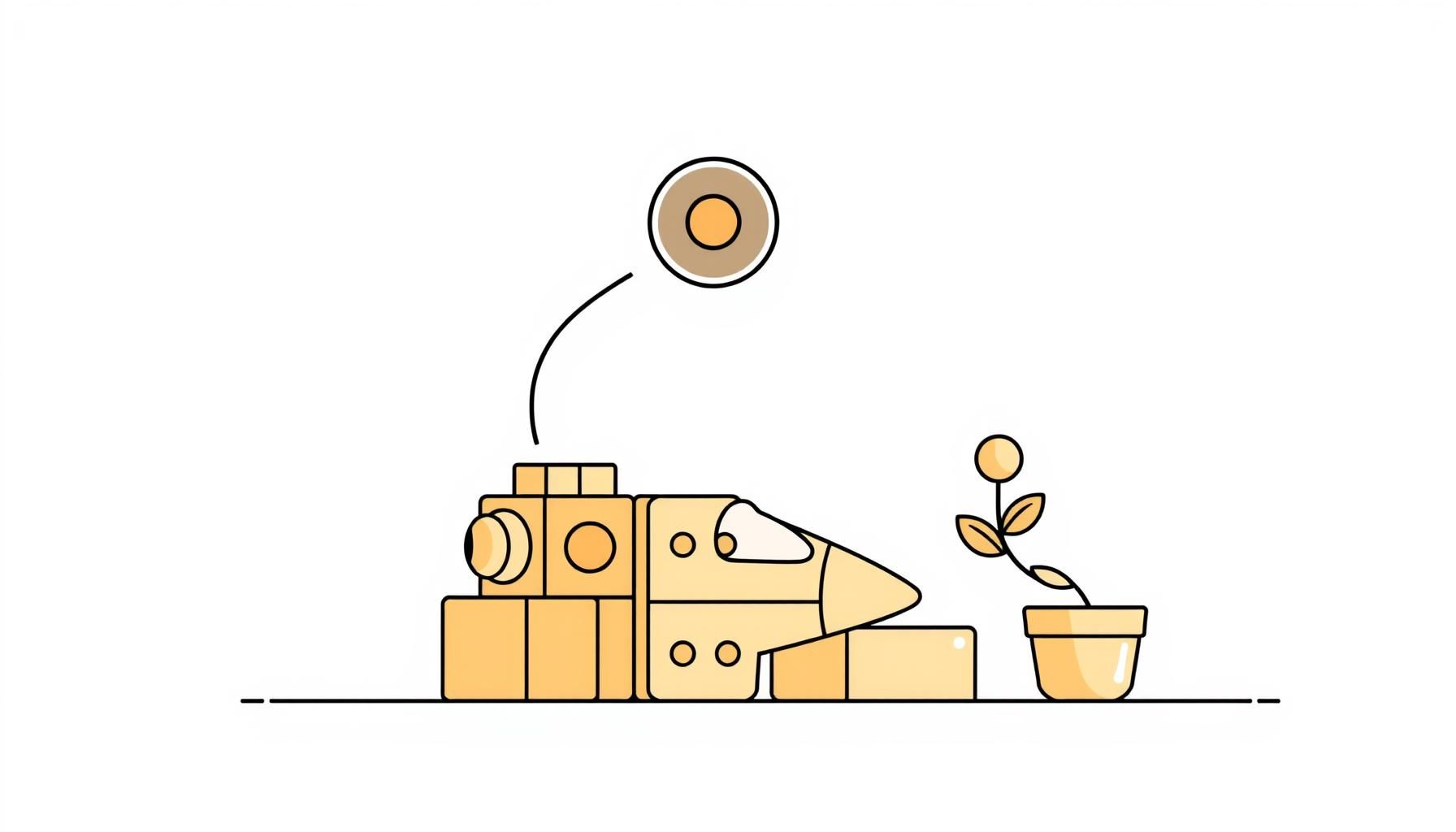 가족이 태블릿으로 창의적 활동하는 모습