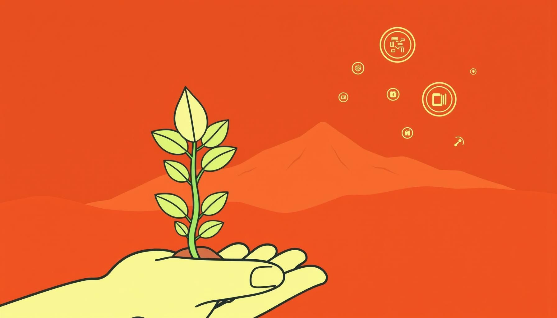 anak tersenyum penuh harapan di era AI