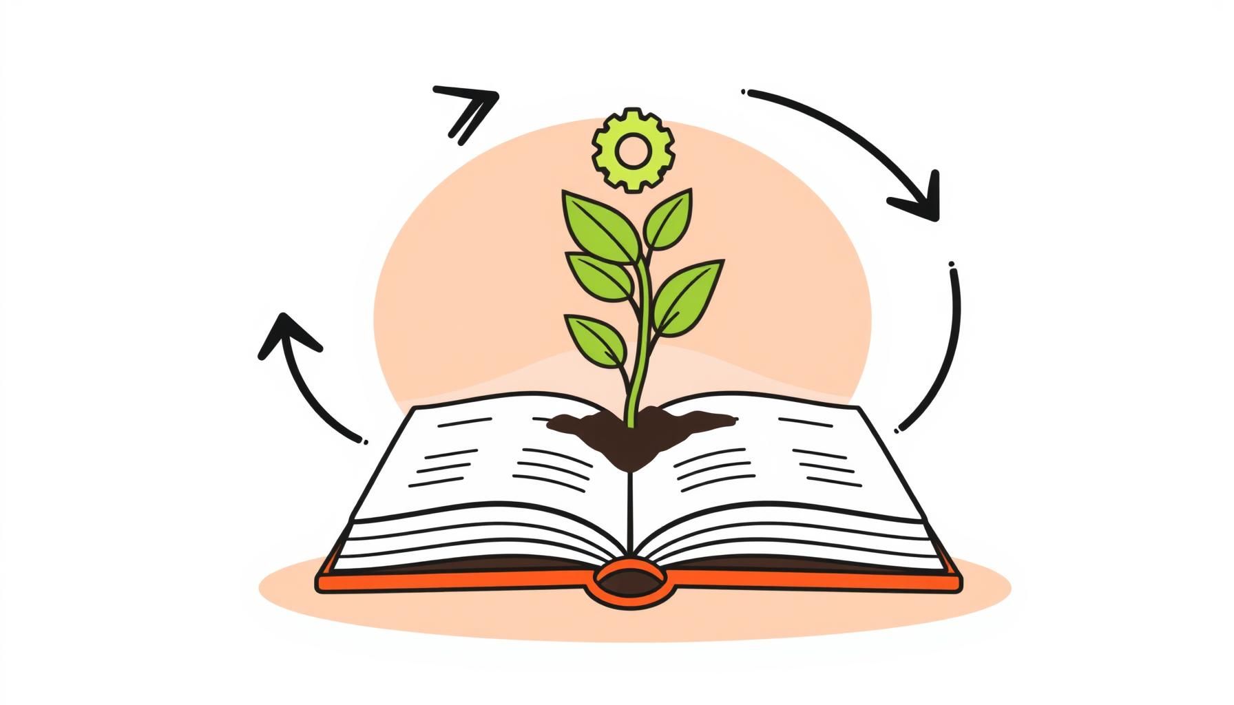 criança olhando para frente em cenário de futuro criativo