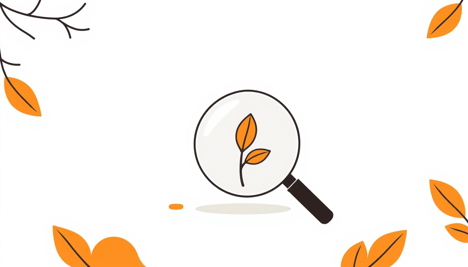 Child exploring nature