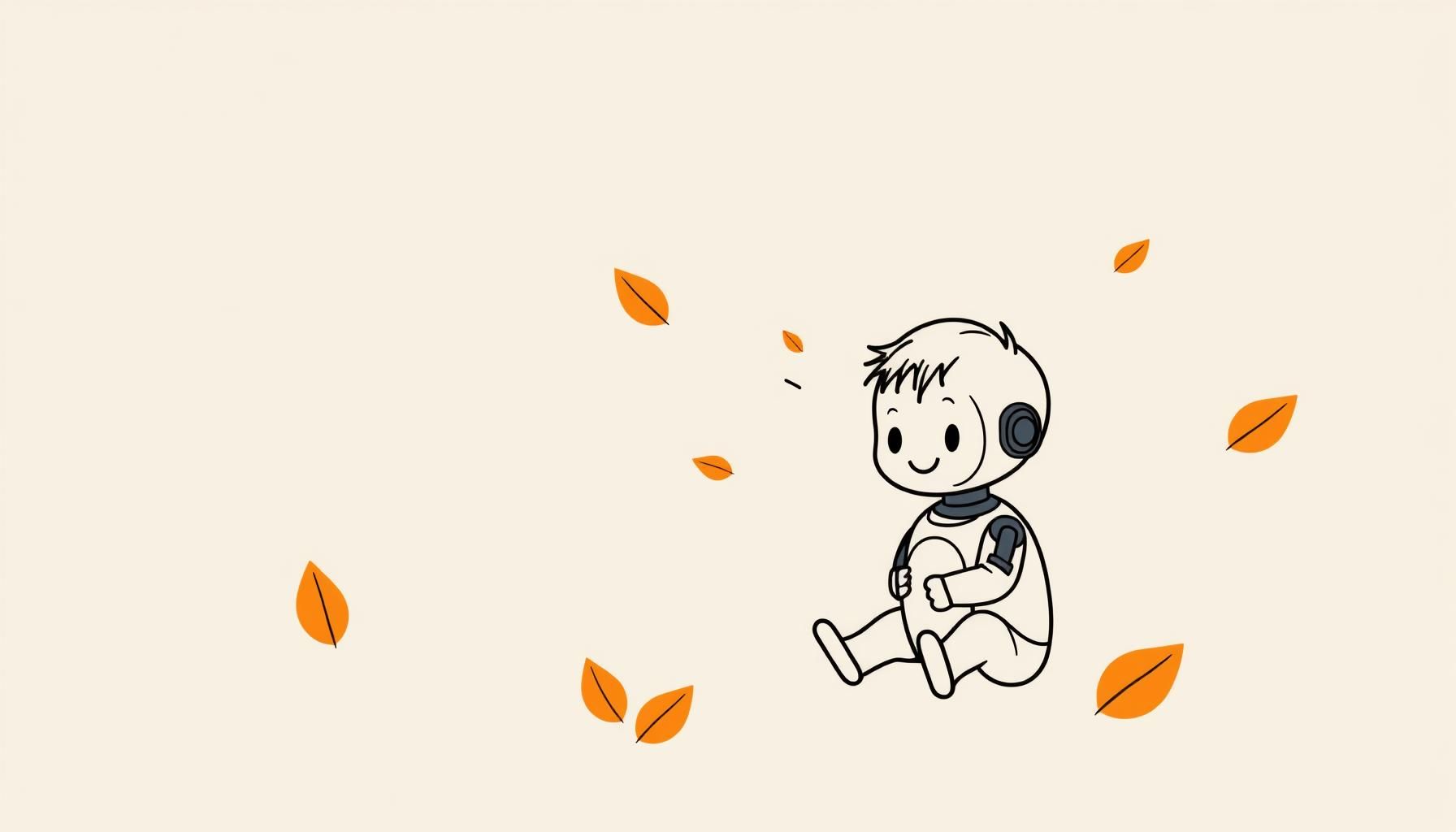 부모와 아이가 함께 AI 친구와 대화하는 모습