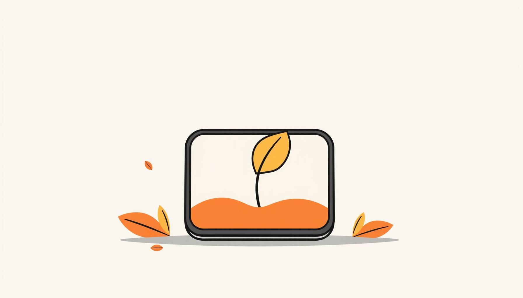 Child using a tablet