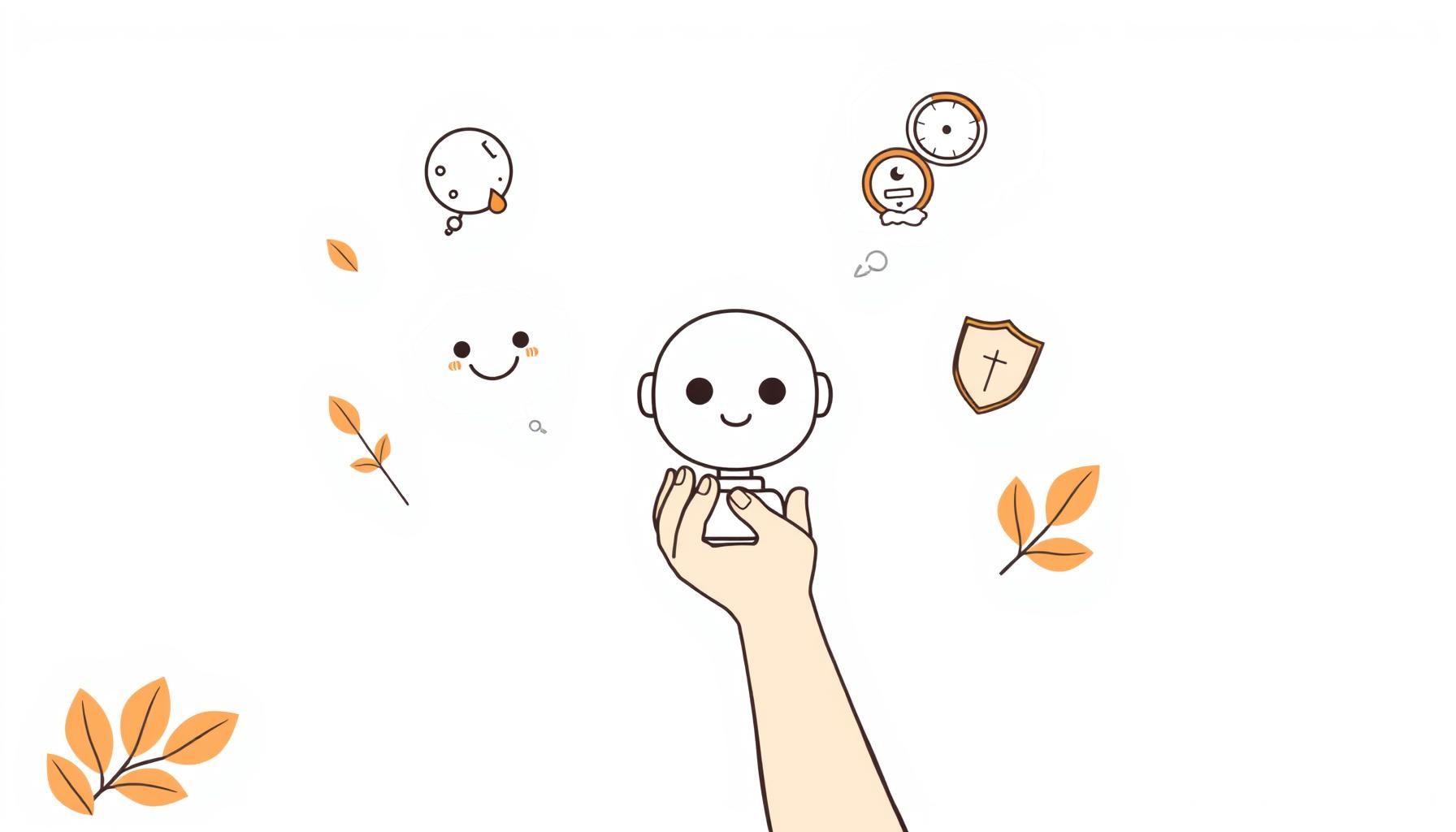 子どもがスマートフォンを使う
