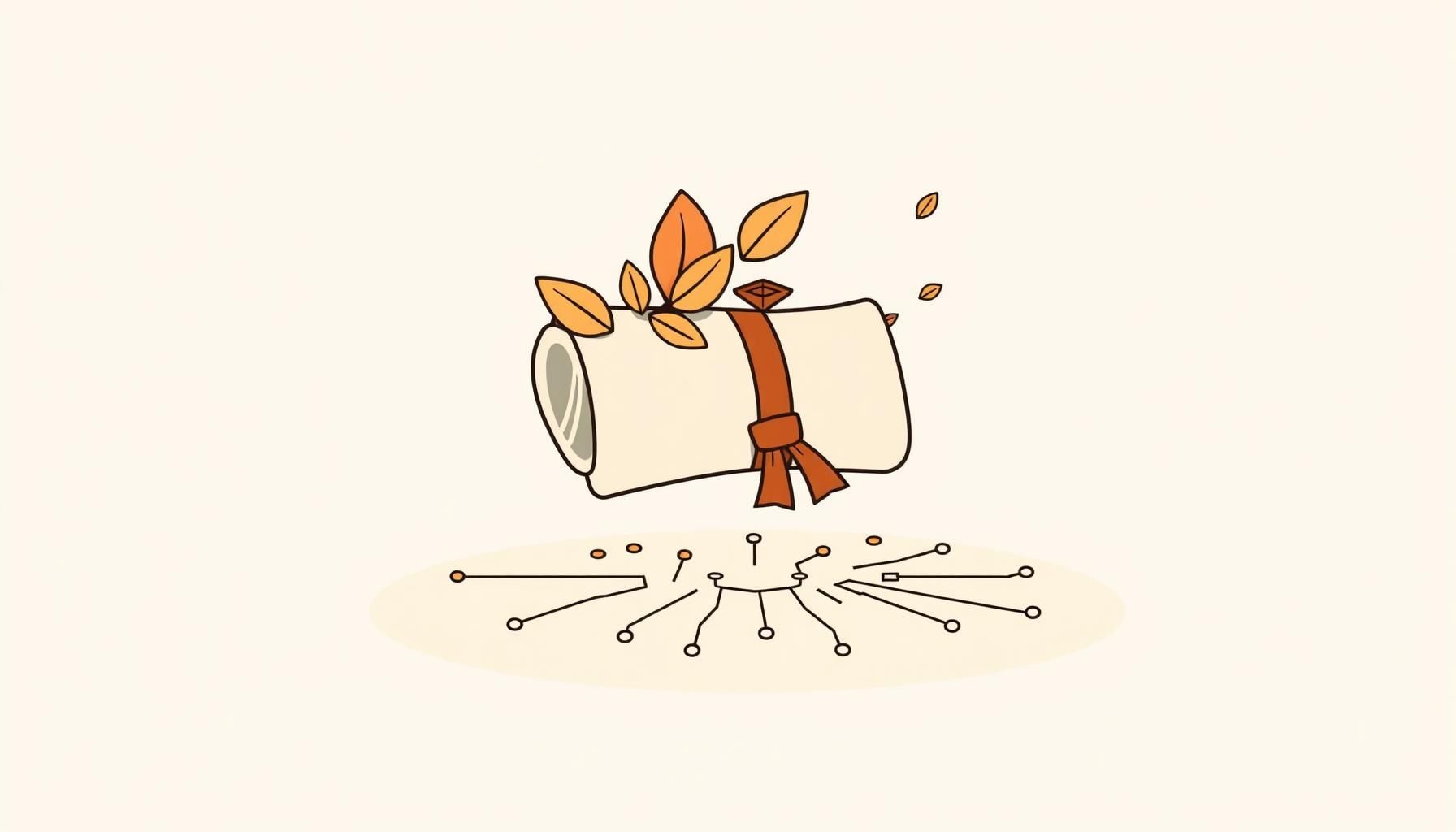 科技行业AI转变的象征性图像