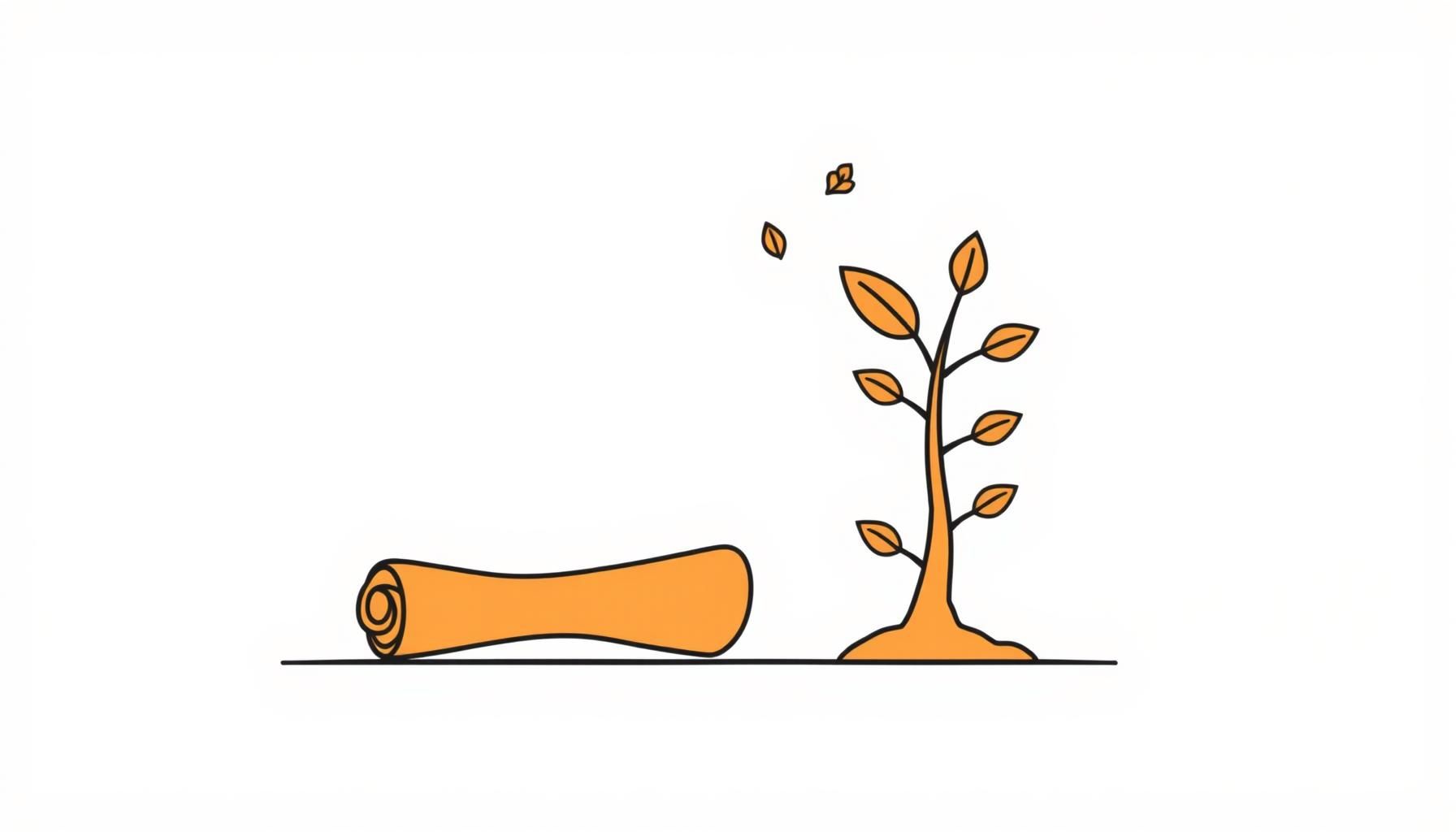 秋日下午父女在公园散步的温馨画面