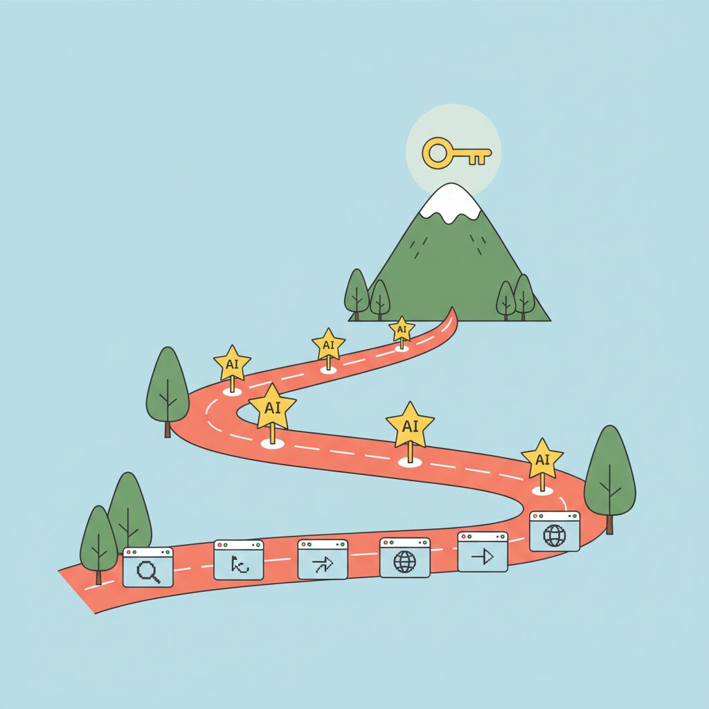 家族のデジタルデバイス活用風景 公園でタブレット使用