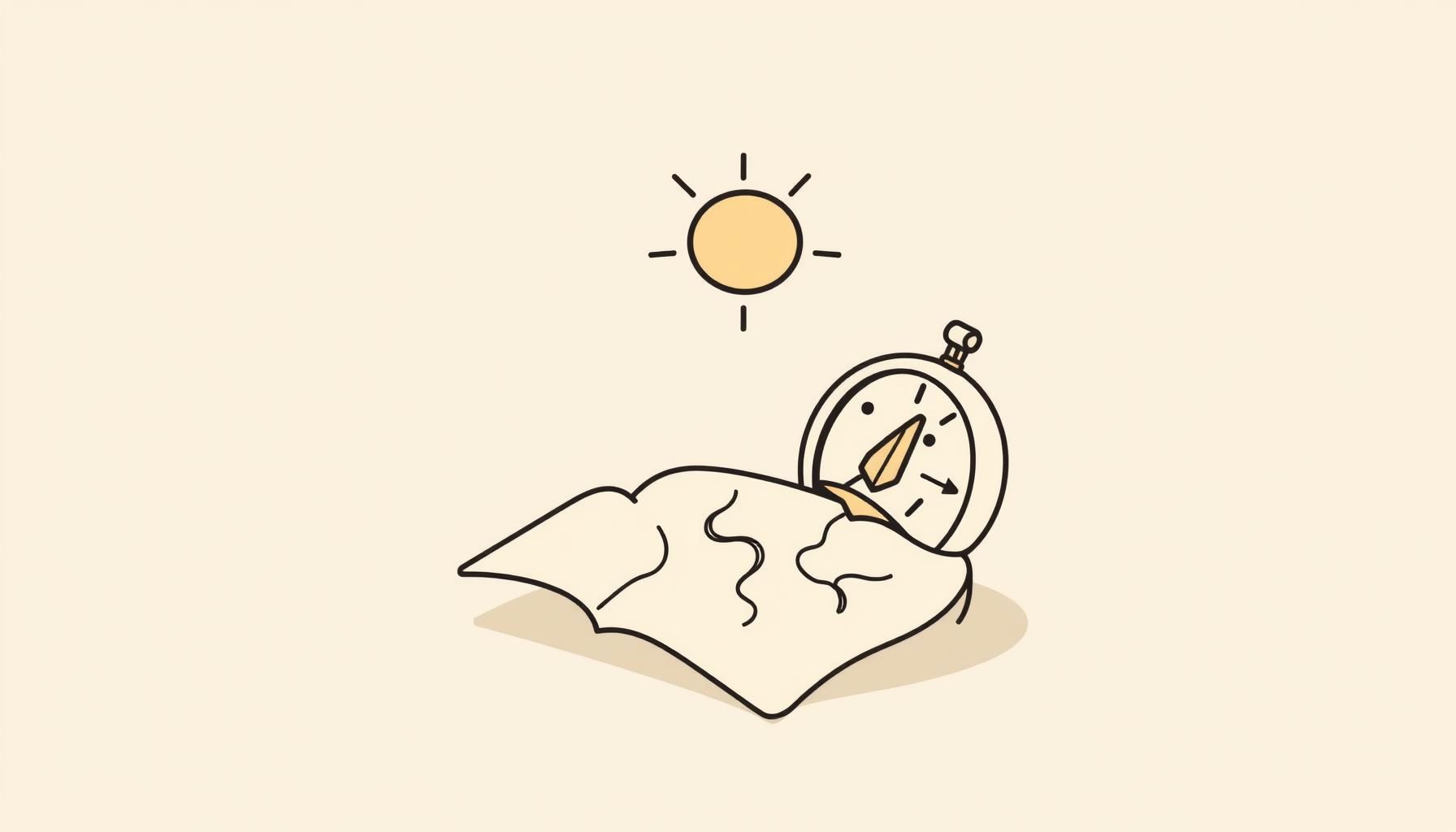 父亲子女在公园的午后对话