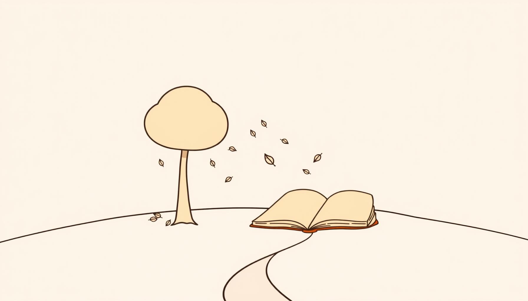 光影中翻阅书本的思考瞬间