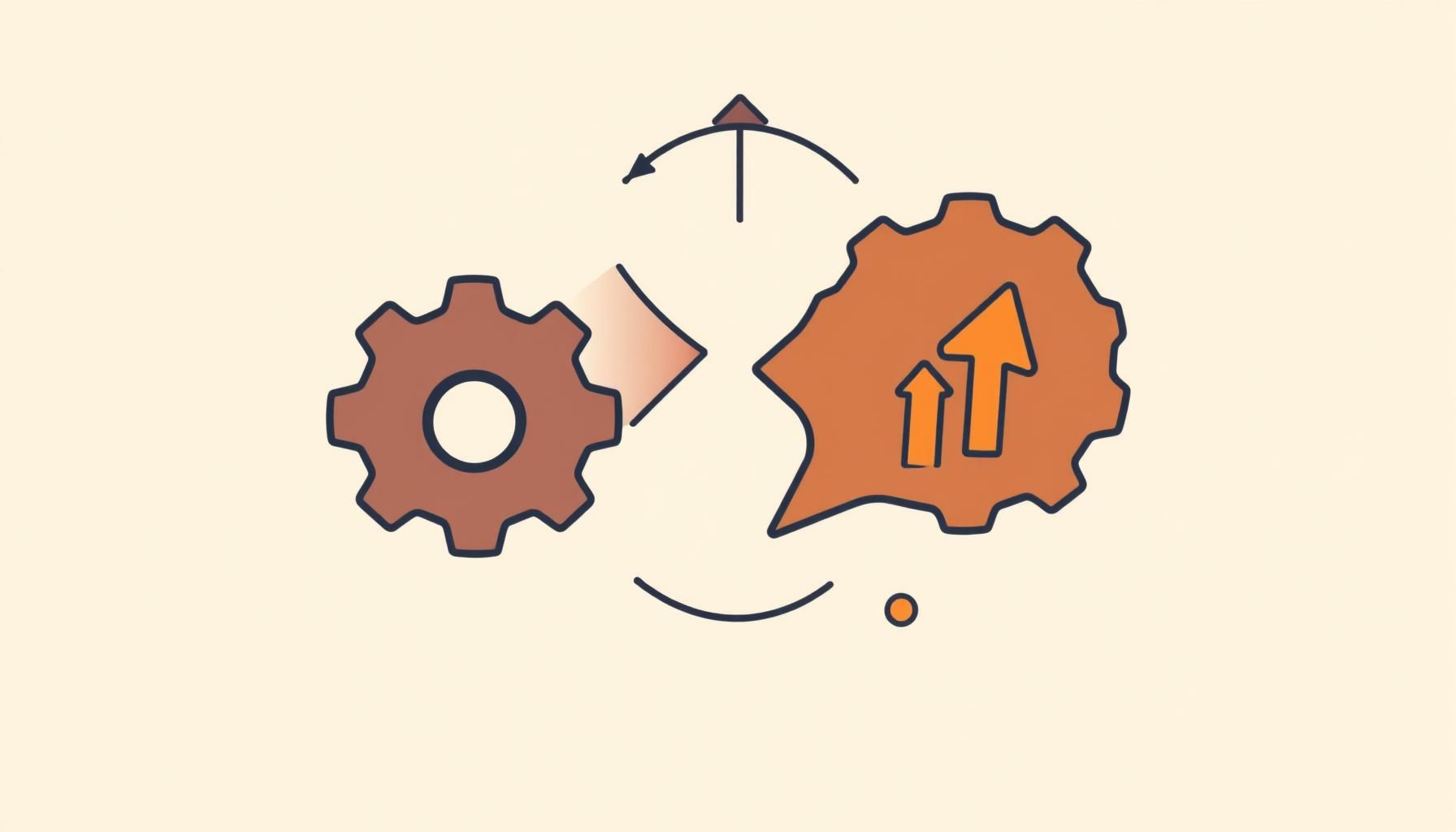 ilustração de vários chatbots trabalhando juntos