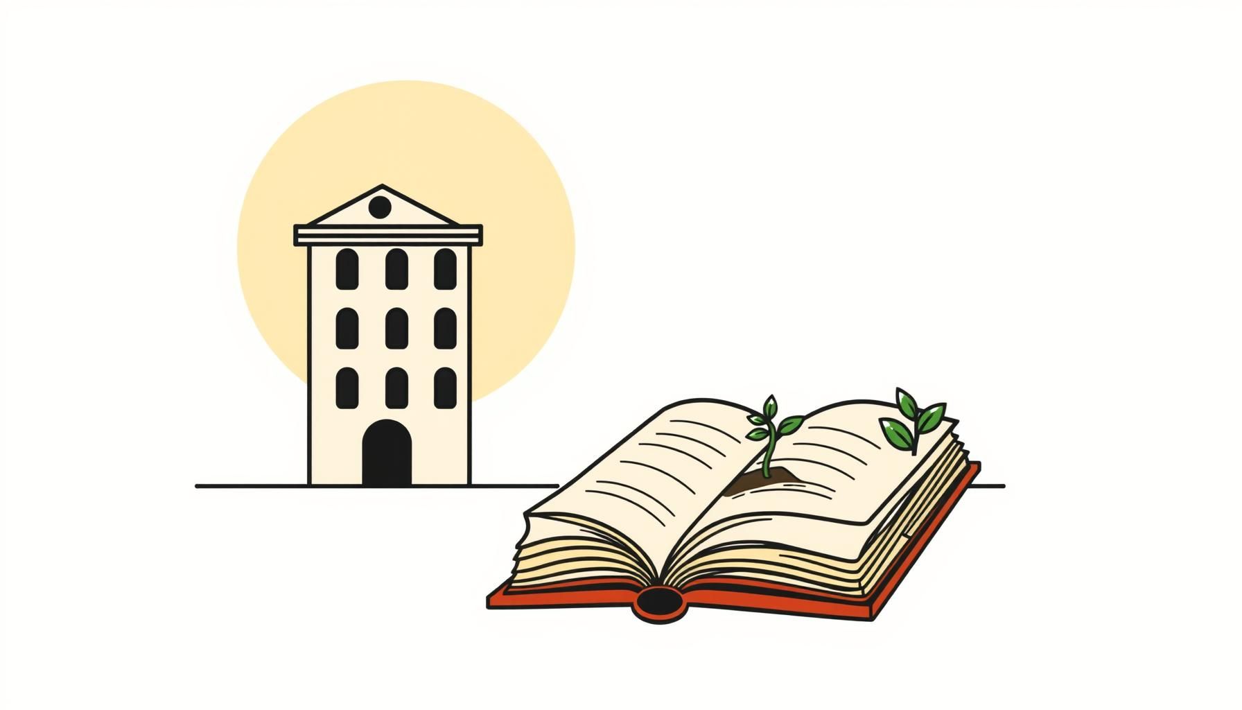 Niña pegando hojas secas a un mural con dedicatoria a familia