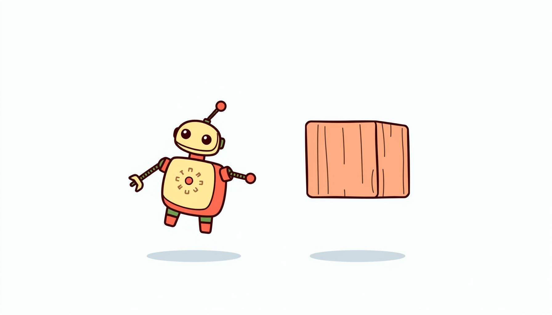 Keluarga yang bermain dengan teknologi AI modern