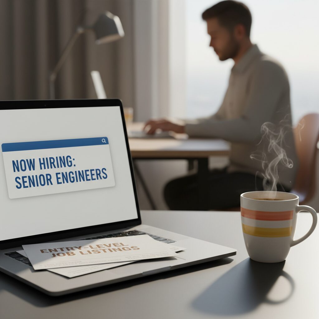 Jeunes professionnels regardant un tableau de données avec inquiétude