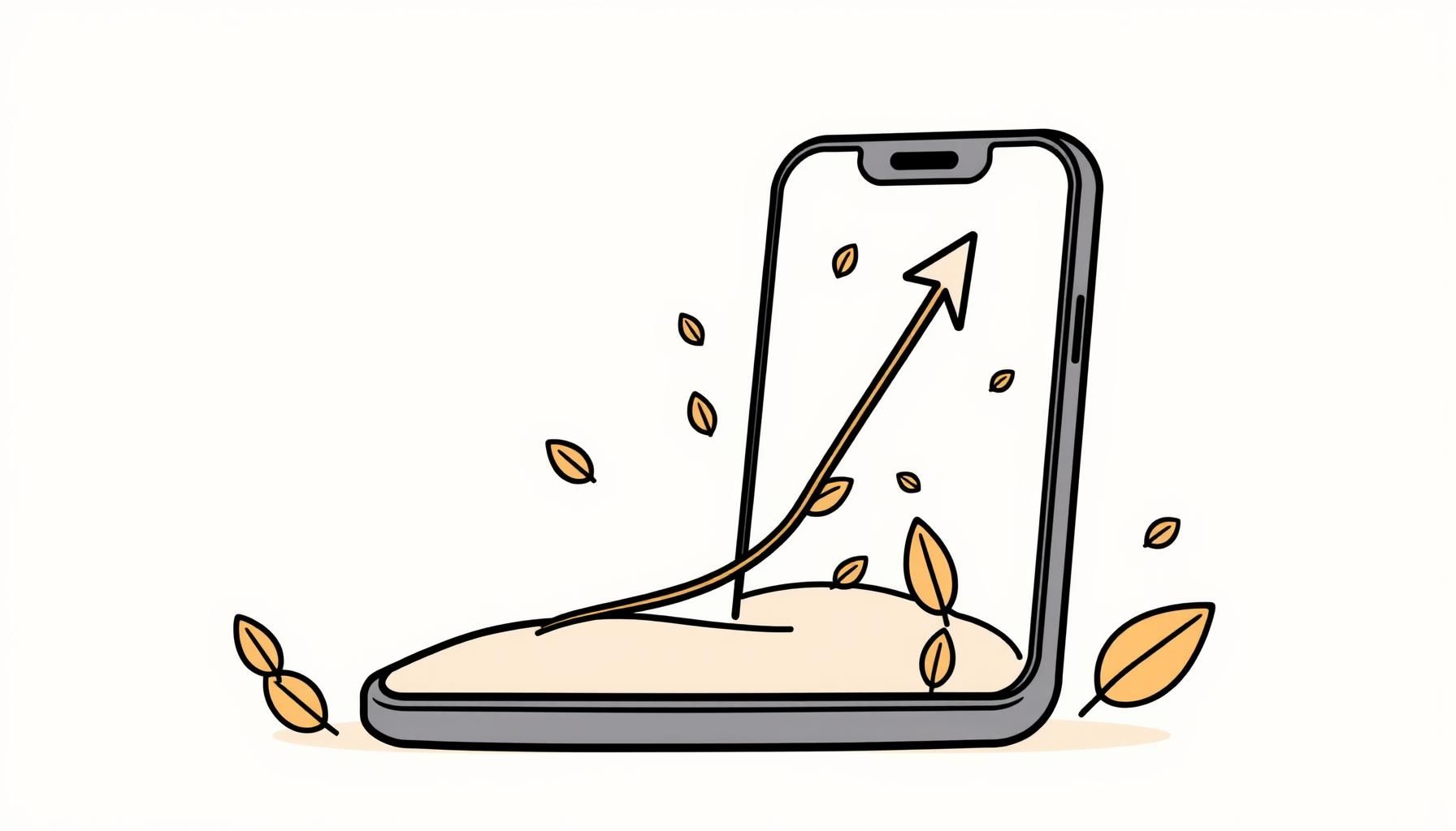 家族と一緒にプログラミングを楽しむイラスト