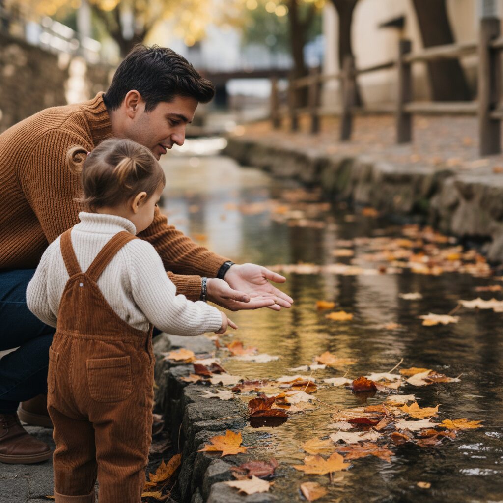 Anak laki-laki dan perempuan sedang mendiskusikan puzzle berbentuk peta dunia