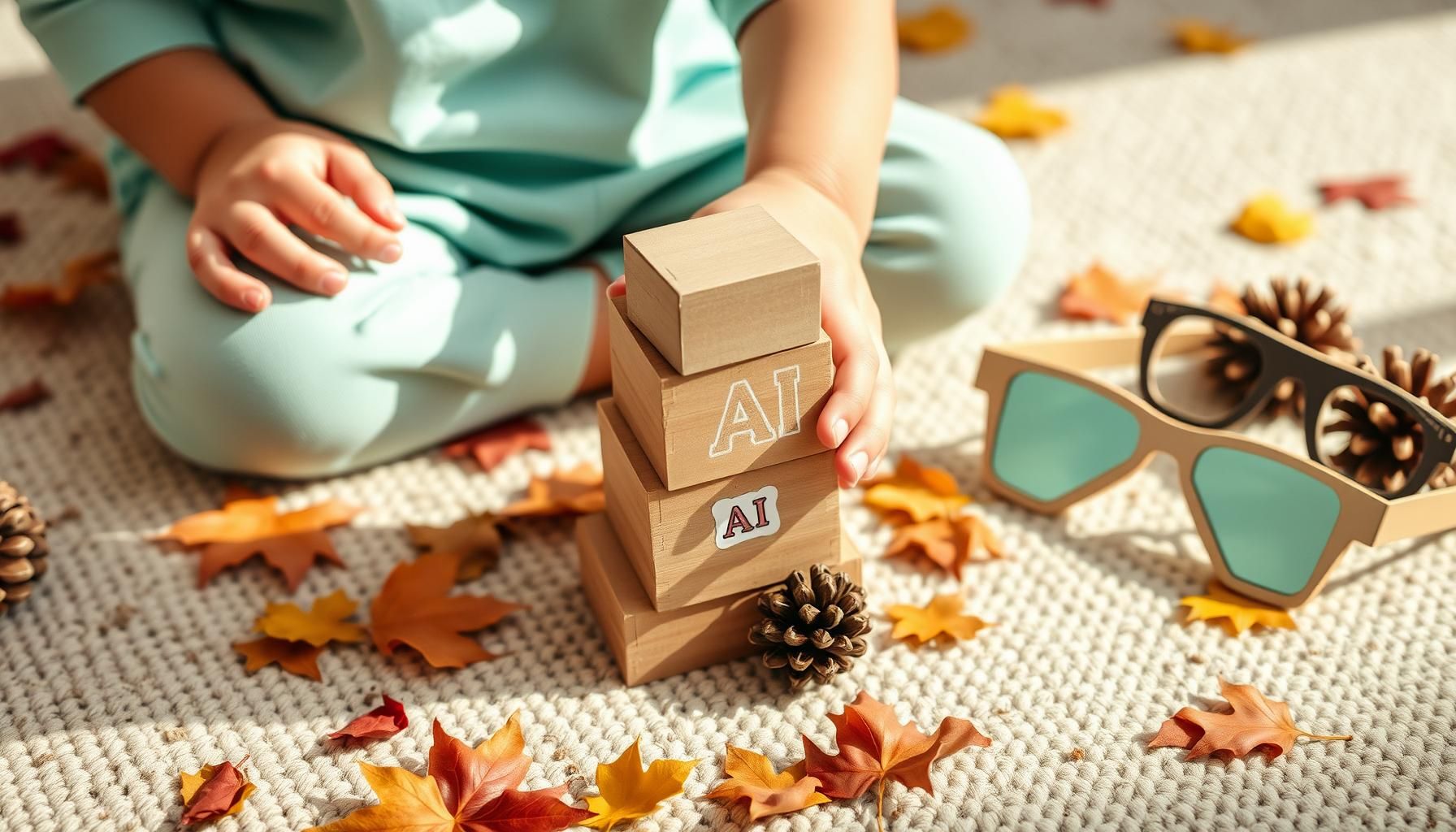 anak bermain sains dengan kardus analog