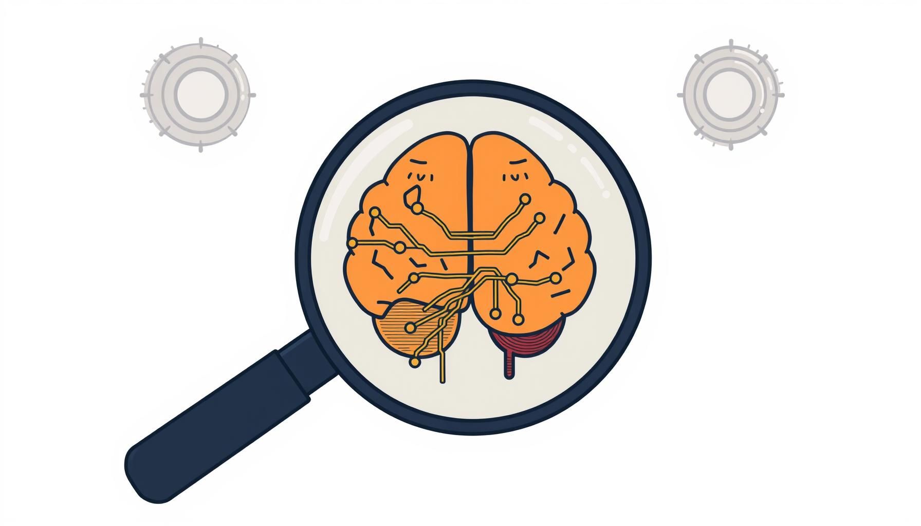 未来を見つめる親子のシルエット