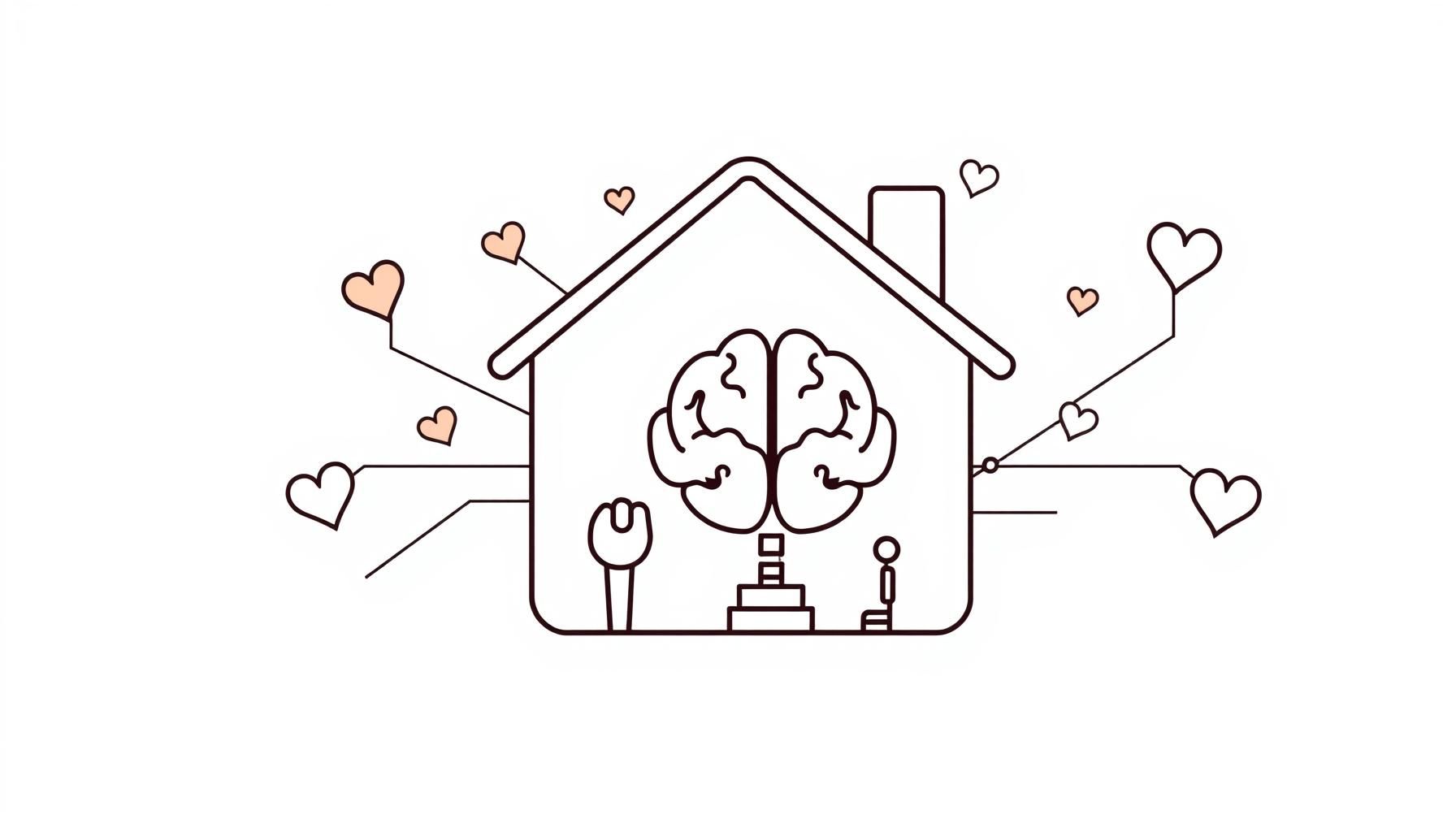 Keluarga menggunakan AI bersama-sama