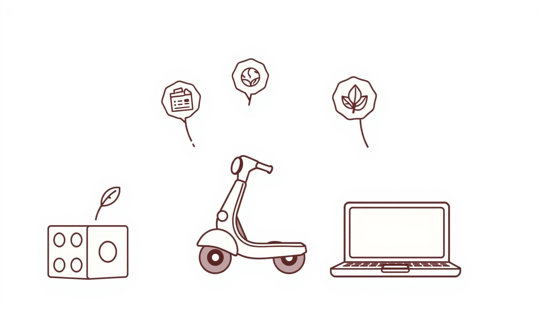 Family sedang mempelajari kursus digital marketing bersama di laptop